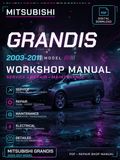 Mitsubishi Grandis 2003 2004 2005 2011 Workshop Repair Service Manual