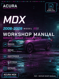 Acura MDX 2006 2007 2008 2009 Workshop Repair Service Manual