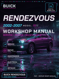 Buick Rendezvous 2002 2003 2004 2007 Workshop Repair Service Manual