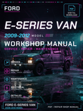 Ford E-series Van 2009 2010 2011 2012 Workshop Repair Service Manual