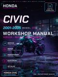 Honda Civic 2001 2002 2003 2004 2005 Workshop Repair Service Manual