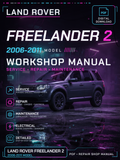 Land rover freelander 2 2006 2007 2011 Workshop Repair Service Manual