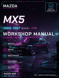Mazda MX5 1989 1990 1991 1992 1993 1997 Workshop Repair Service Manual