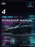 MG4 2022-2023 workshop repair service manual