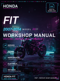 Honda Fit 2007 2008 2009 2010 2011 2014 Workshop Repair Service Manual