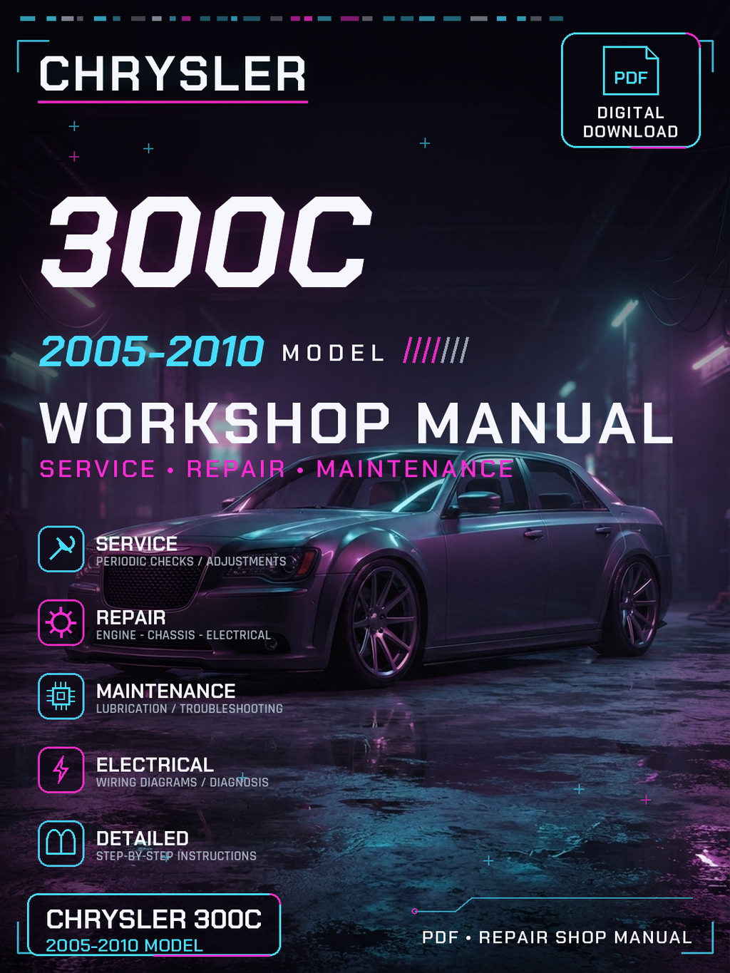 Chrysler 300c 2005 2006 2007 2008 2010 Workshop Repair Service Manual