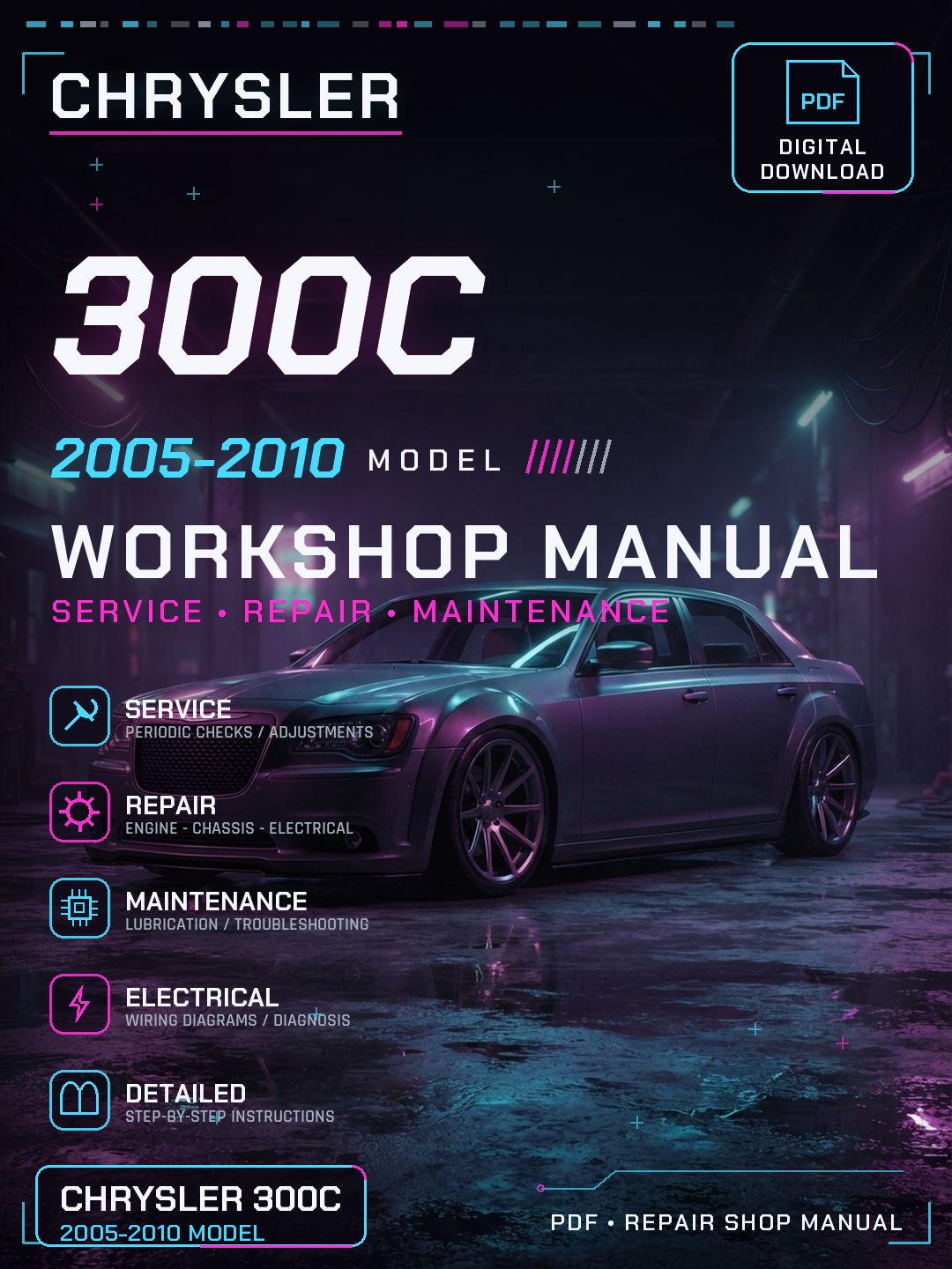 Chrysler 300c 2005 2006 2007 2008 2010 Workshop Repair Service Manual