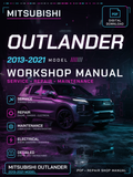 Mitsubishi Outlander 2013 2014 2015 2021 Workshop Repair Service Manual