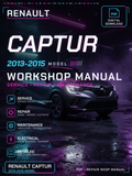 Renault Captur 2013 2014 2015 Workshop Repair Service Manual