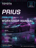Toyota Prius 2009 2010 2011 2012 2015 Workshop Repair Service Manual