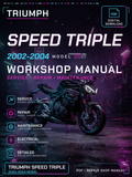 Triumph Speed Triple 2002 2003 2004 Workshop Repair Service Manual