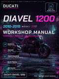 Ducati diavel 1200 2010 2011 2012 2015 Workshop Repair Service Manual