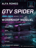 Alfa Romeo GTV spider 1993 1994 2004 Workshop Repair Service Manual