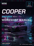 Mini Cooper 2007 2008 2009 2010 2013 Workshop Repair Service Manual