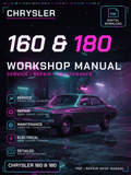 Chrysler 160 & 180 Workshop Repair Manual