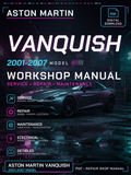 Aston Martin Vanquish 2001 2002 2007 Workshop Repair Service Manual