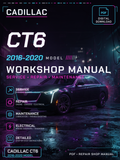 Cadillac CT6 2016 2017 2018 2019 2020 Workshop Repair Service Manual