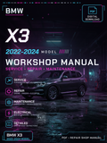 Bmw X3 2022 2023 2024 Workshop Repair Service Manual
