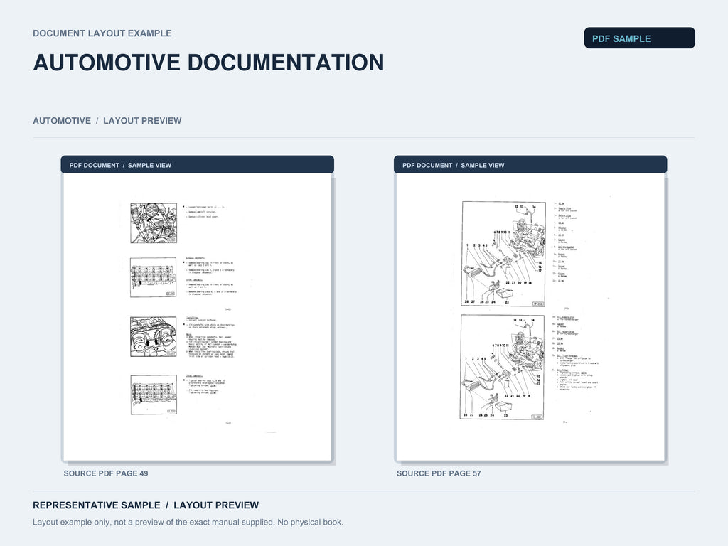 Representative document layout example; not the exact manual supplied.