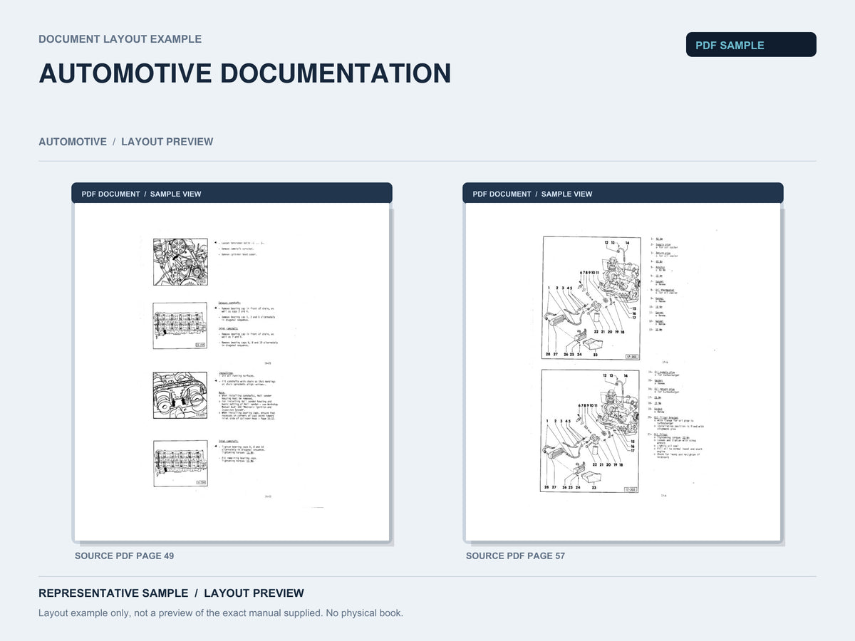 Representative document layout example; not the exact manual supplied.