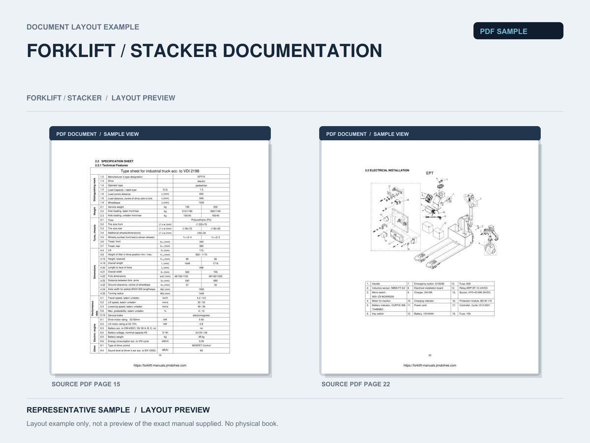 Representative document layout example; not the exact manual supplied.