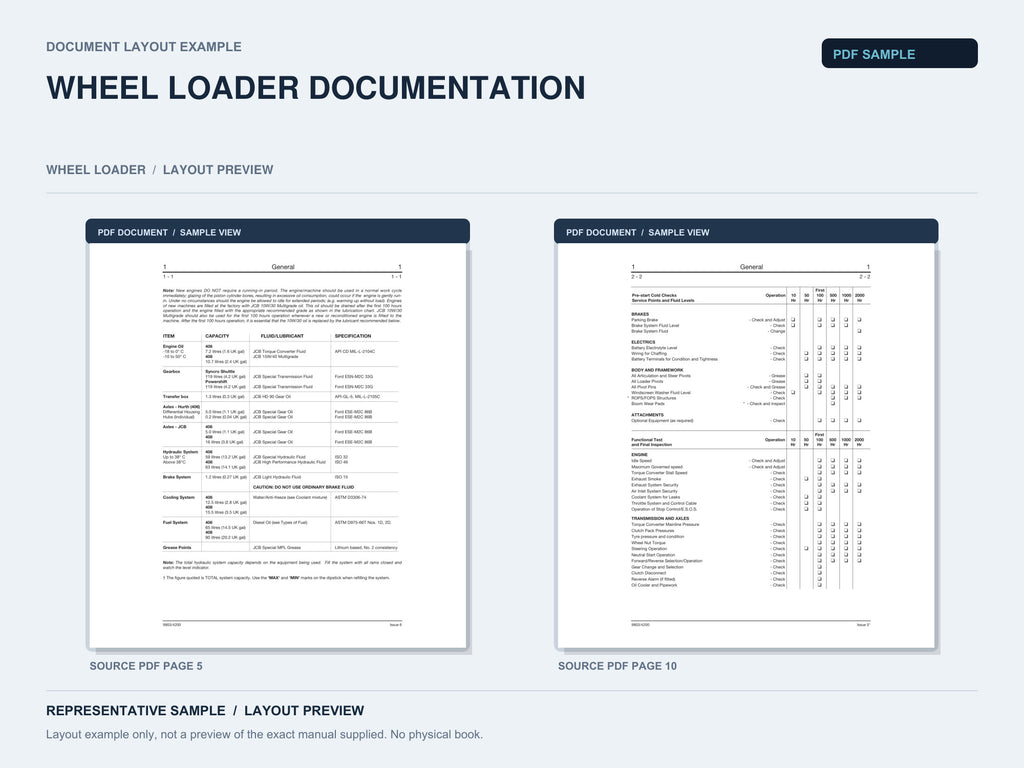 Representative document layout example; not the exact manual supplied.