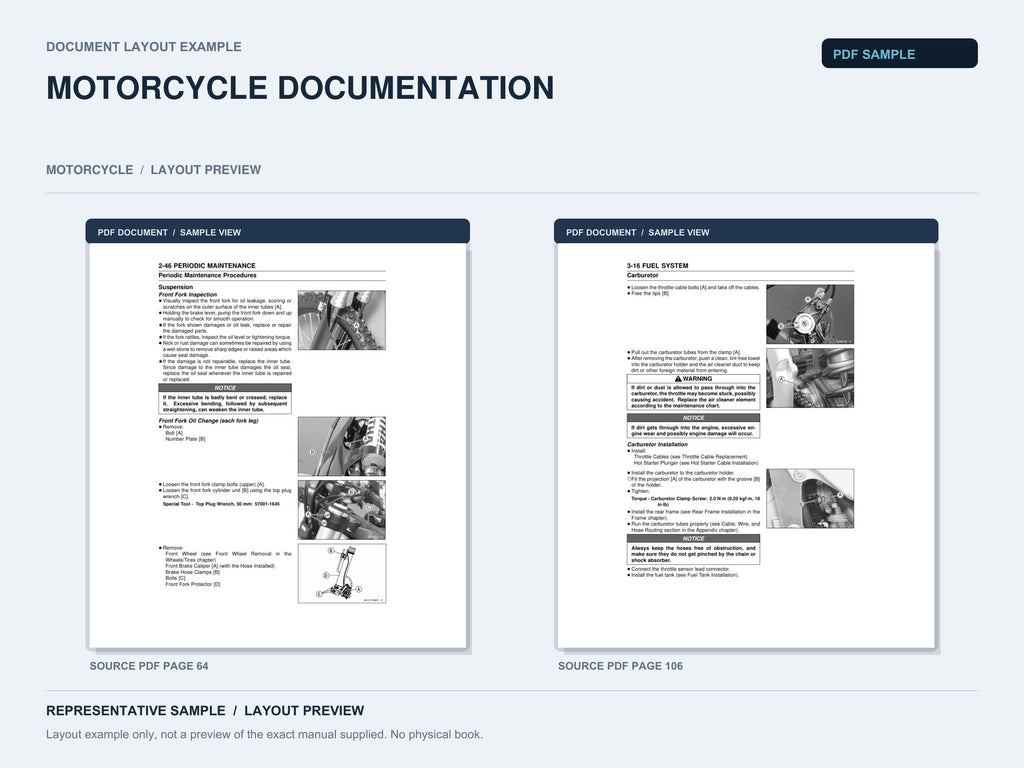 Representative document layout example; not the exact manual supplied.