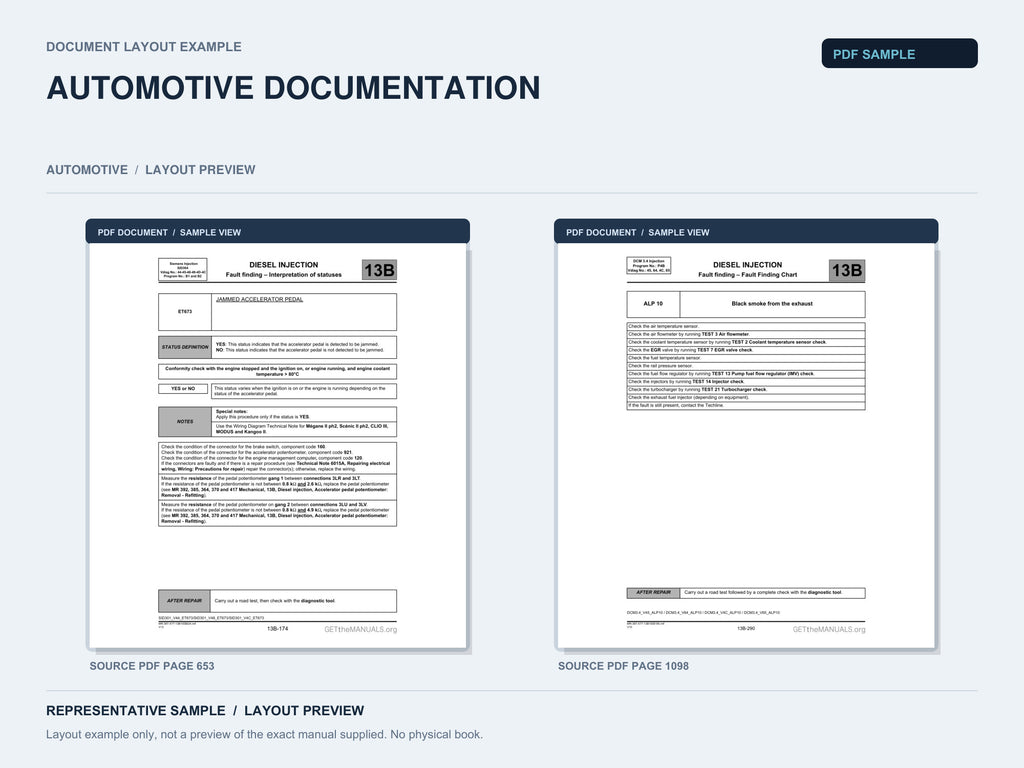 Representative document layout example; not the exact manual supplied.