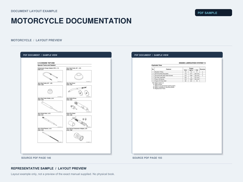 Representative document layout example; not the exact manual supplied.