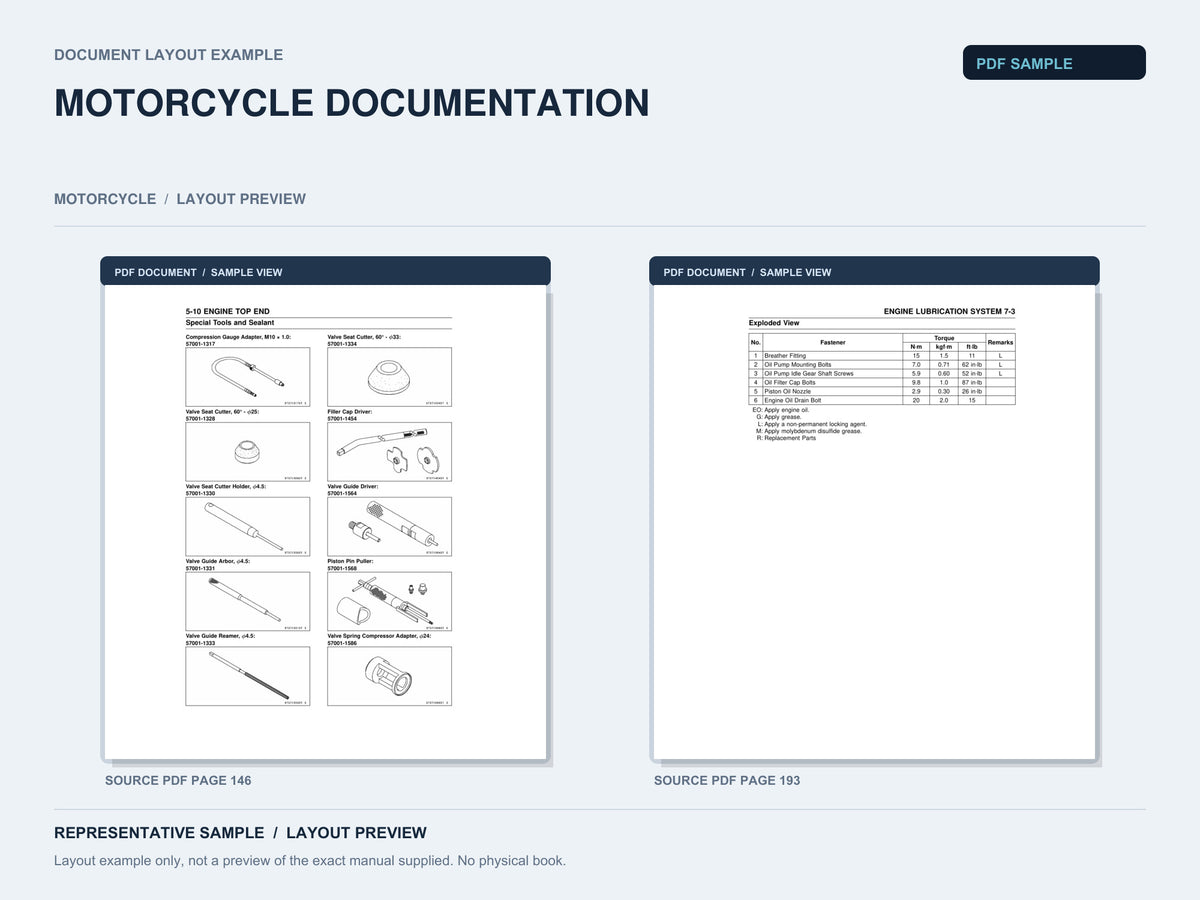 Representative document layout example; not the exact manual supplied.
