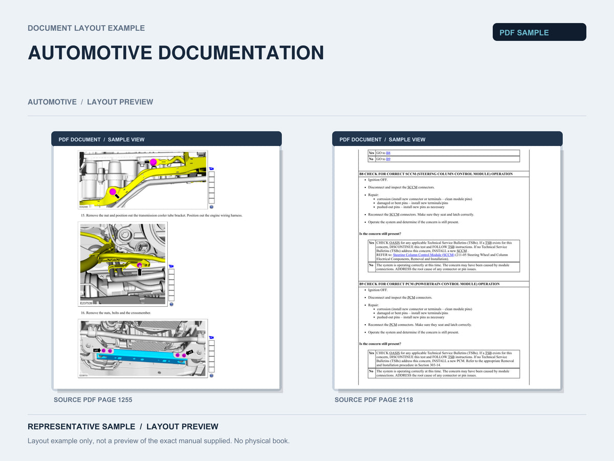 Representative document layout example; not the exact manual supplied.