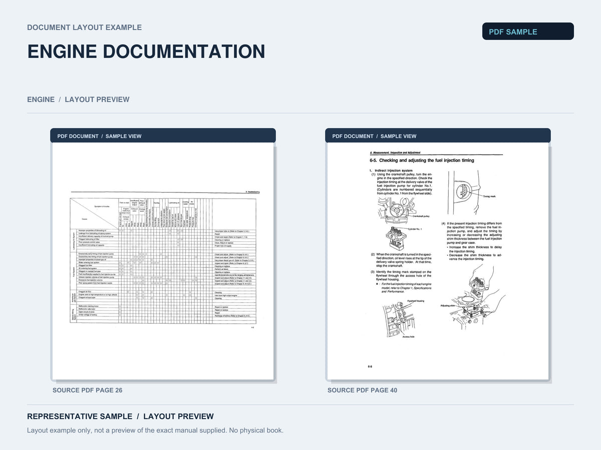 Representative document layout example; not the exact manual supplied.