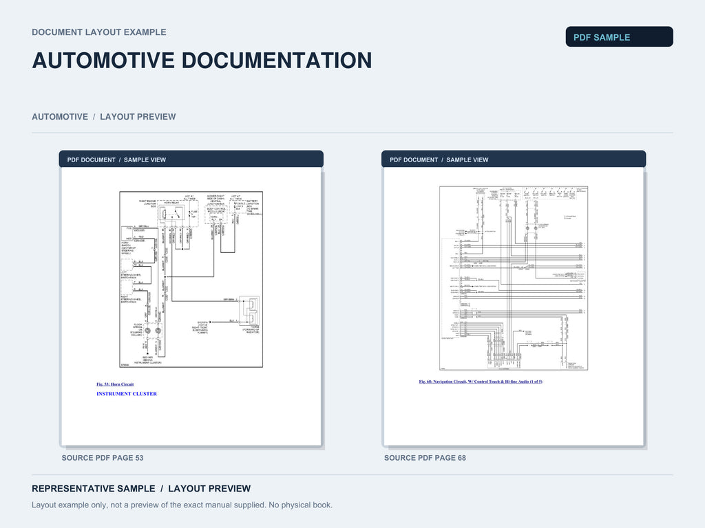 Representative document layout example; not the exact manual supplied.