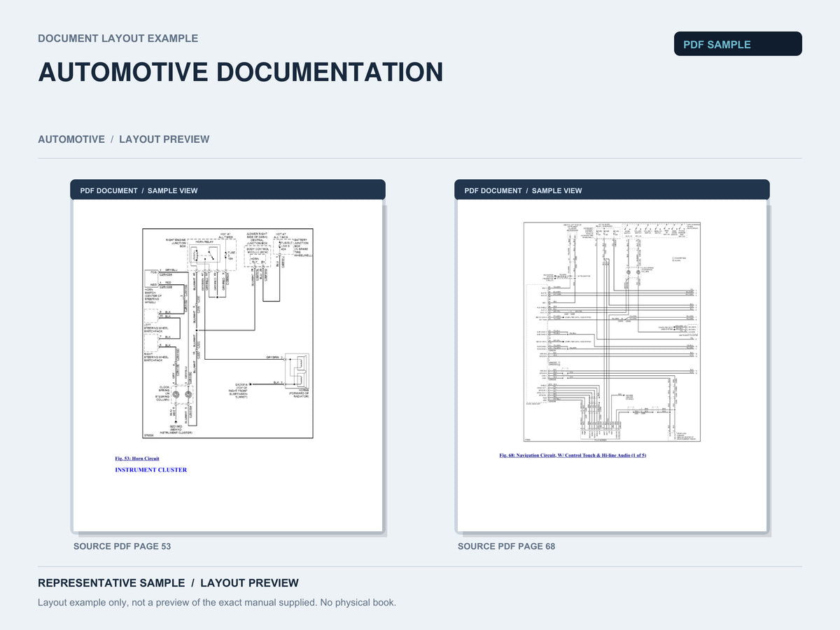 Representative document layout example; not the exact manual supplied.