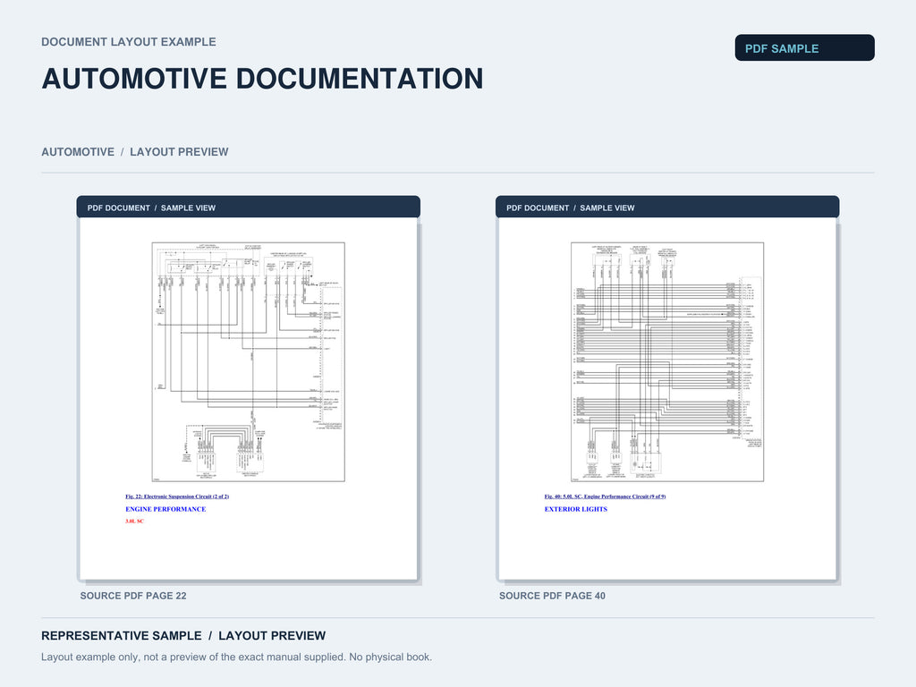 Representative document layout example; not the exact manual supplied.