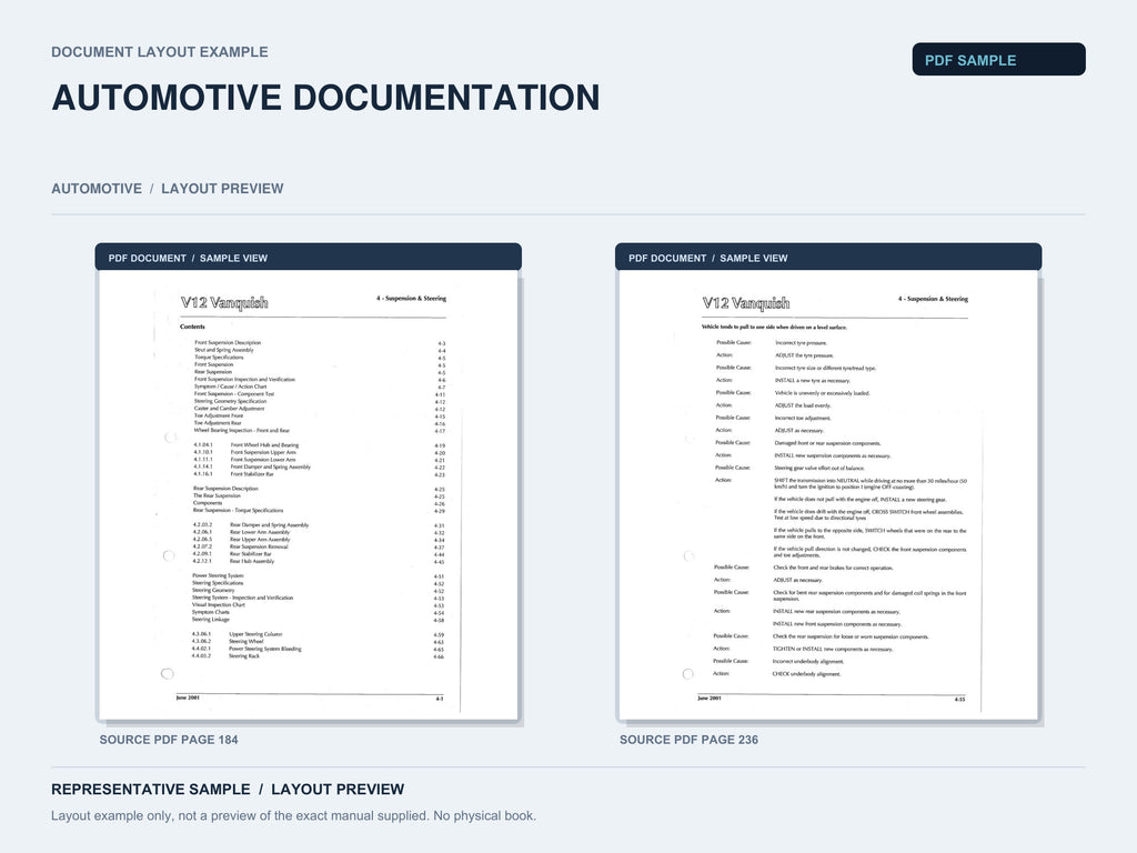 Representative document layout example; not the exact manual supplied.