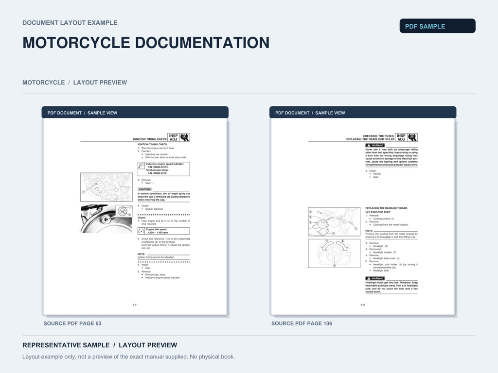 Representative document layout example; not the exact manual supplied.