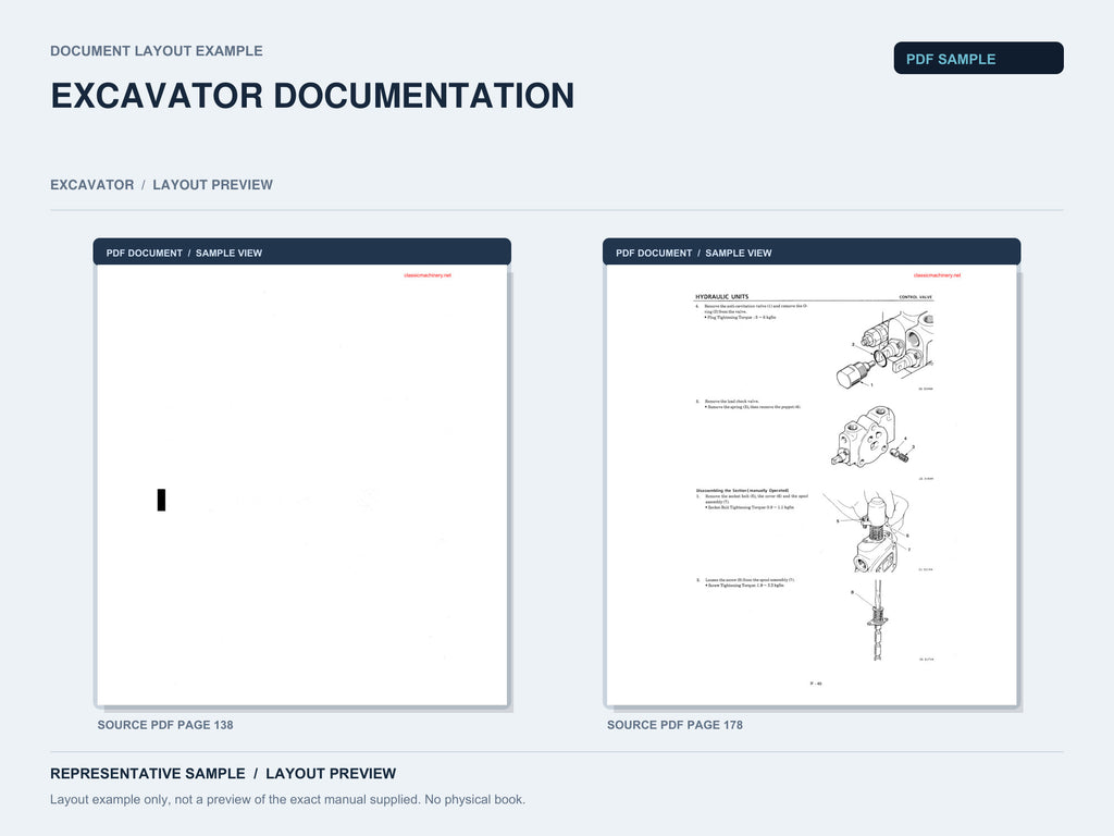 Representative document layout example; not the exact manual supplied.