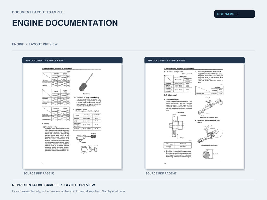 Representative document layout example; not the exact manual supplied.