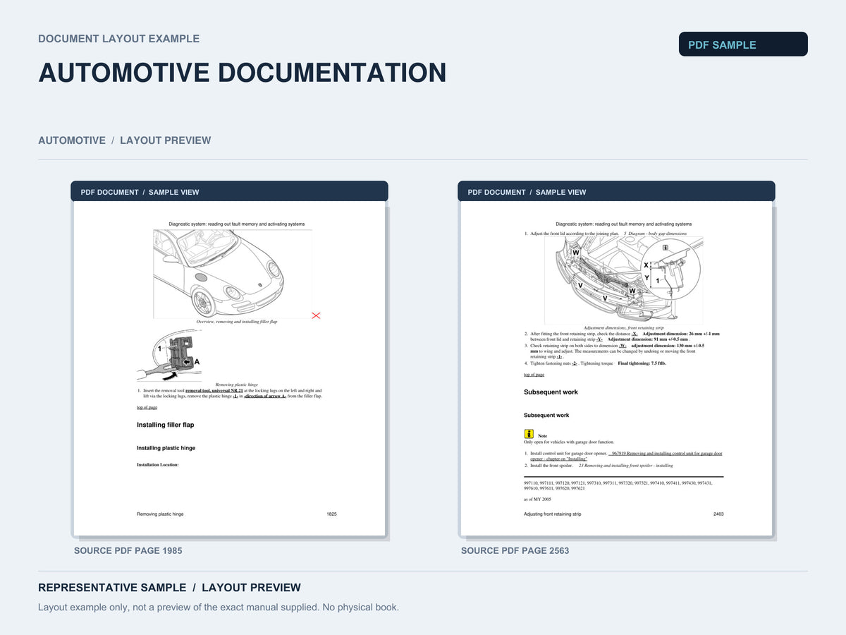 Representative document layout example; not the exact manual supplied.