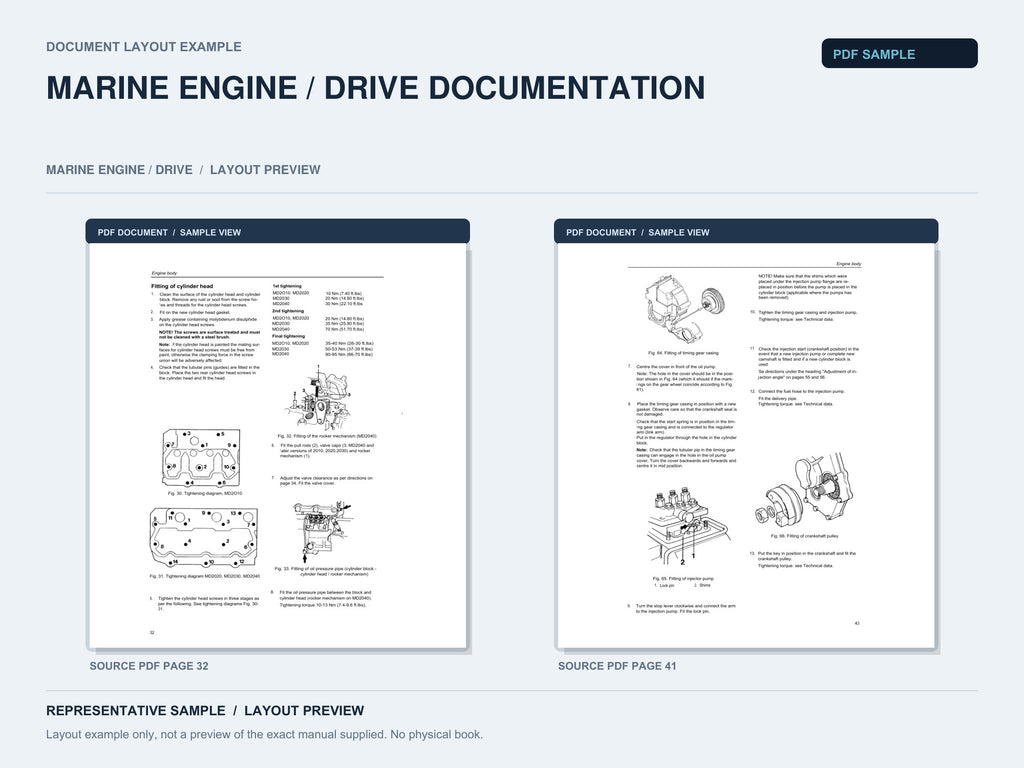 Representative document layout example; not the exact manual supplied.
