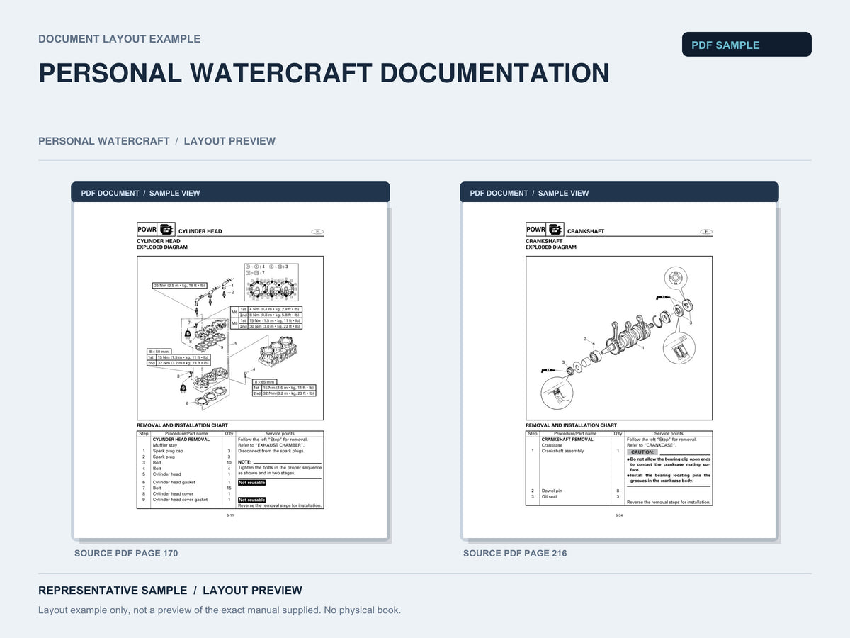 Representative document layout example; not the exact manual supplied.
