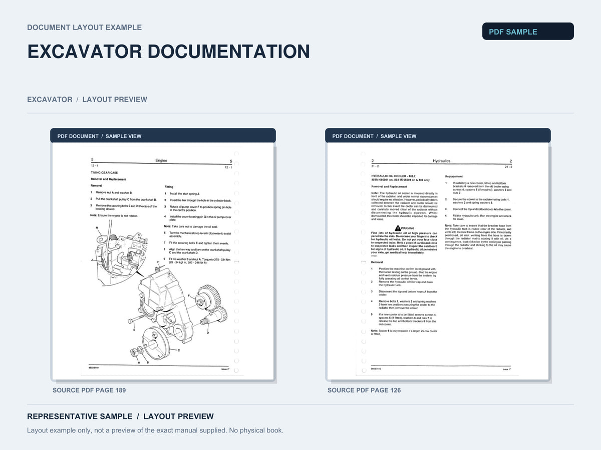 Representative document layout example; not the exact manual supplied.