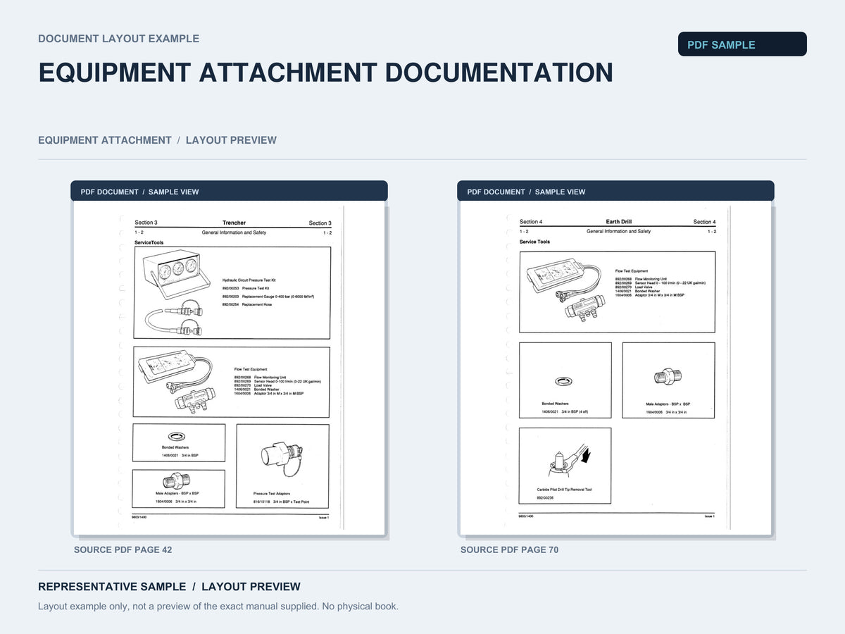 Representative document layout example; not the exact manual supplied.