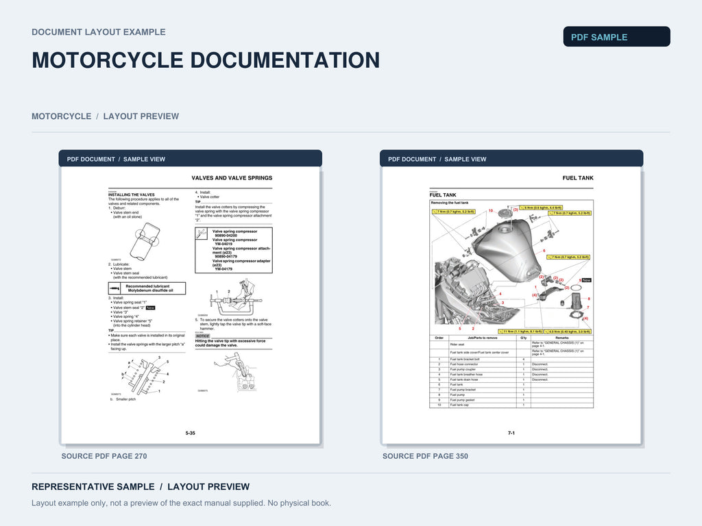 Representative document layout example; not the exact manual supplied.