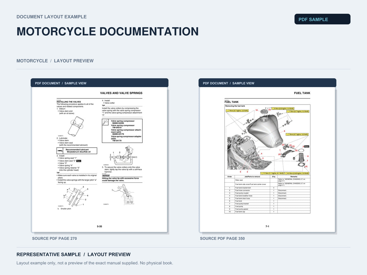 Representative document layout example; not the exact manual supplied.