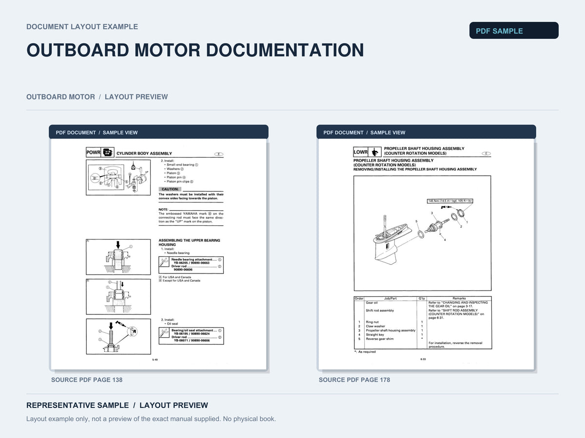 Representative document layout example; not the exact manual supplied.