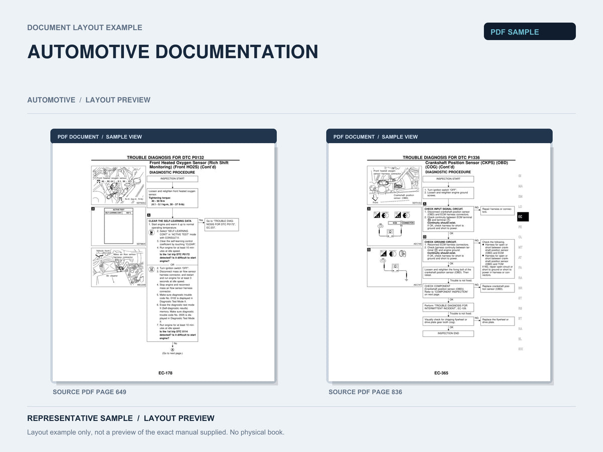 Representative document layout example; not the exact manual supplied.