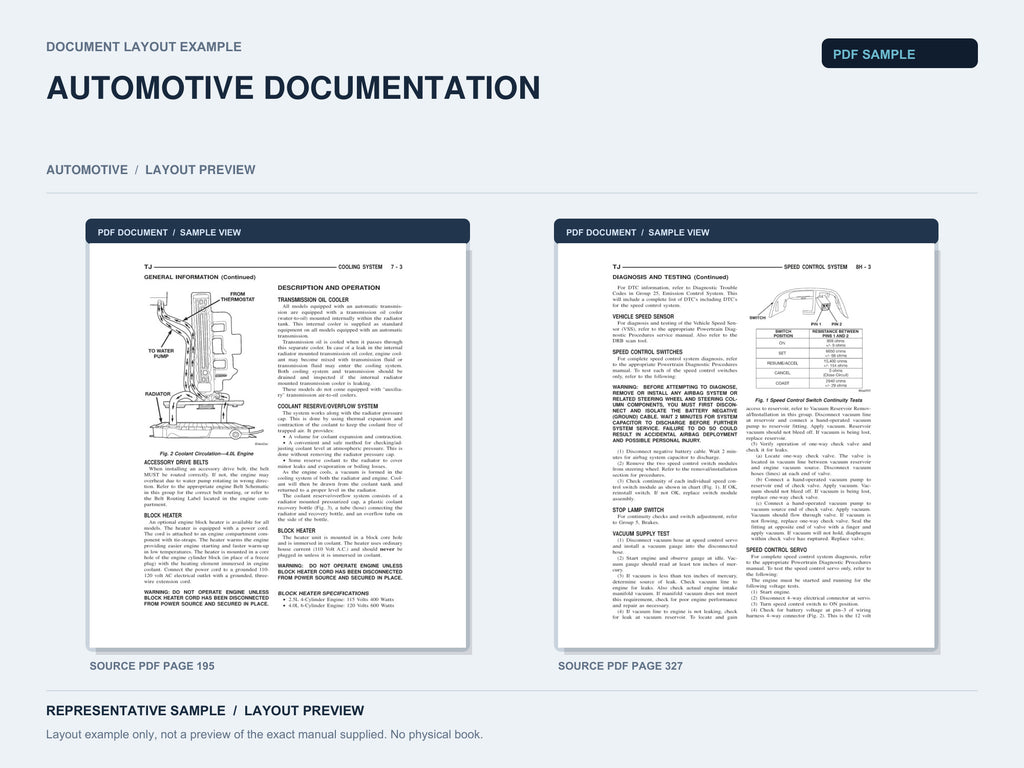 Representative document layout example; not the exact manual supplied.