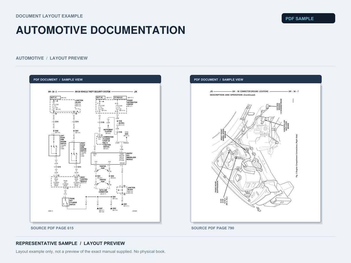 Representative document layout example; not the exact manual supplied.
